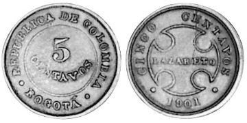 5 Centavos 1901