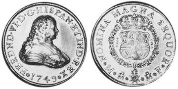 8 Escudos 1748-1751
