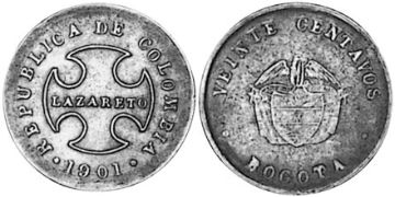 20 Centavos 1901