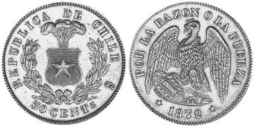 50 Centavos 1867-1872