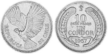 10 Pesos 1956-1959
