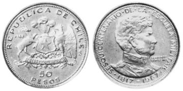 50 Pesos 1968