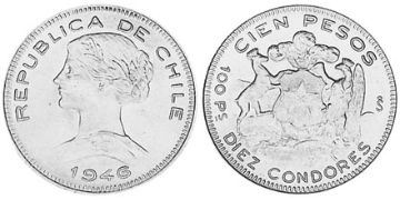 100 Pesos 1932-1980