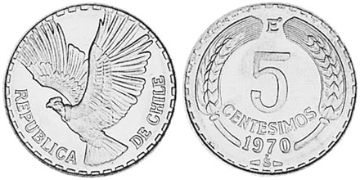 5 Centesimos 1960-1971