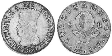 2 Reales 1820-1823