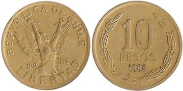 10 Pesos 1988-1989