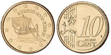 10 Euro Cent 2008-2012