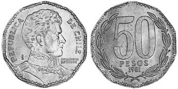 50 Pesos 1981-1987