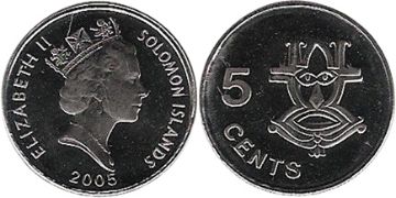5 Cents 1993-2005