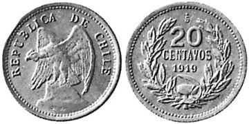 20 Centavos 1919