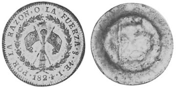 4 Escudos 1824