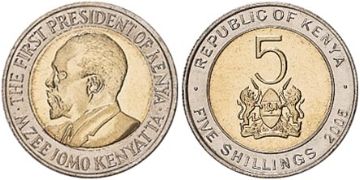 5 Shillings 2005-2009
