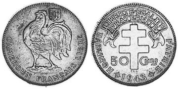 50 Centimes 1943