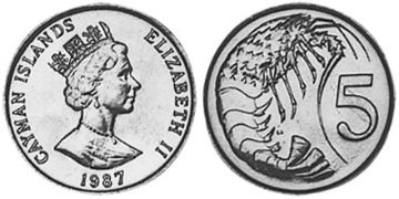 5 Centů 1987-1990