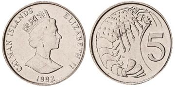 5 Centů 1992-1996