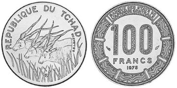 100 Francs 1975-1991