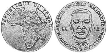 200 Francs 1970