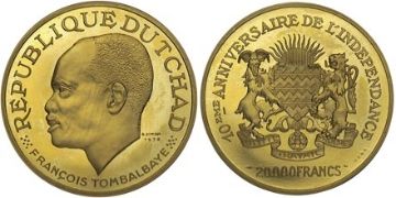 20000 Francs 1970