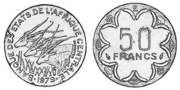 50 Franků 1976-2003