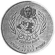 10000 Franků 1970