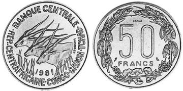 50 Franků 1961