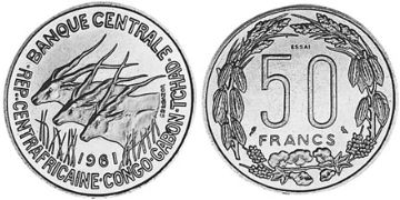 50 Franků 1961
