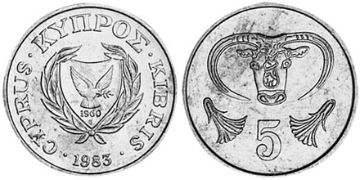 5 Centů 1983