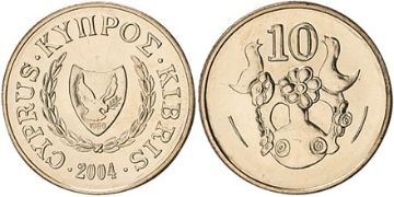 10 Centů 1991-2004