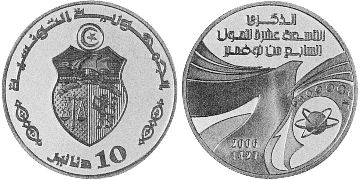 10 Dinars 2006