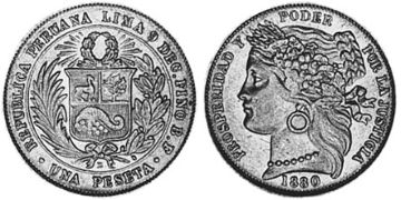 Peseta 1880