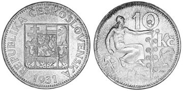 10 Korun 1930-1933