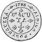 1/4 Macuta 1783-1786