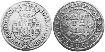 1/2 Macuta 1762-1770