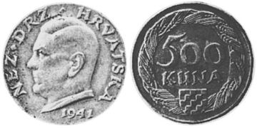 500 Kuna 1941