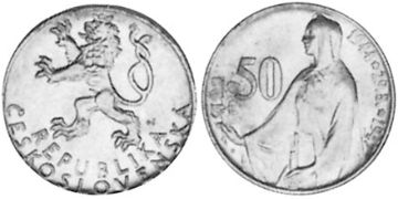 50 Korun 1947