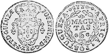 6 Macutas 1762-1770