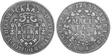 8 Macutas 1783