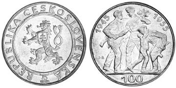 100 Korun 1955