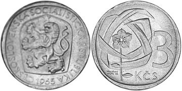 3 Koruny 1965-1969
