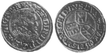 3 Krejcary 1627-1628