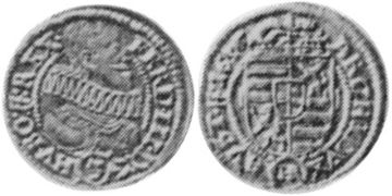 3 Krejcary 1628-1637