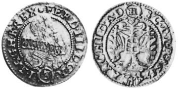 3 Krejcary 1637-1640