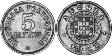 5 Centavos 1921-1924