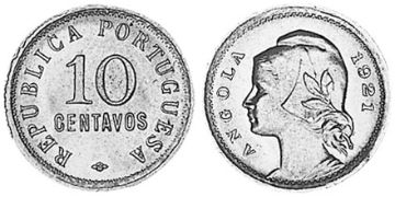 10 Centavos 1921-1923