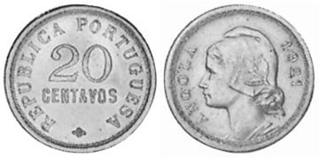20 Centavos 1921-1922