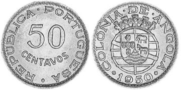 50 Centavos 1948-1950