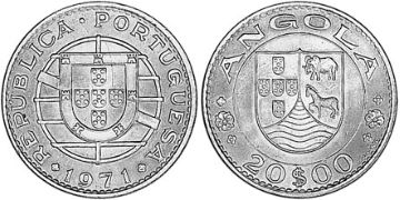 20 Escudos 1971-1972