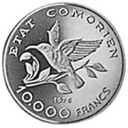 10000 Franků 1976