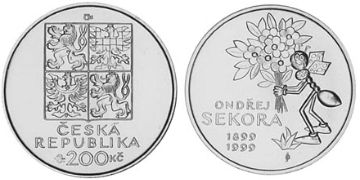 200 Korun 1999