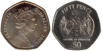 50 Pence 2005
